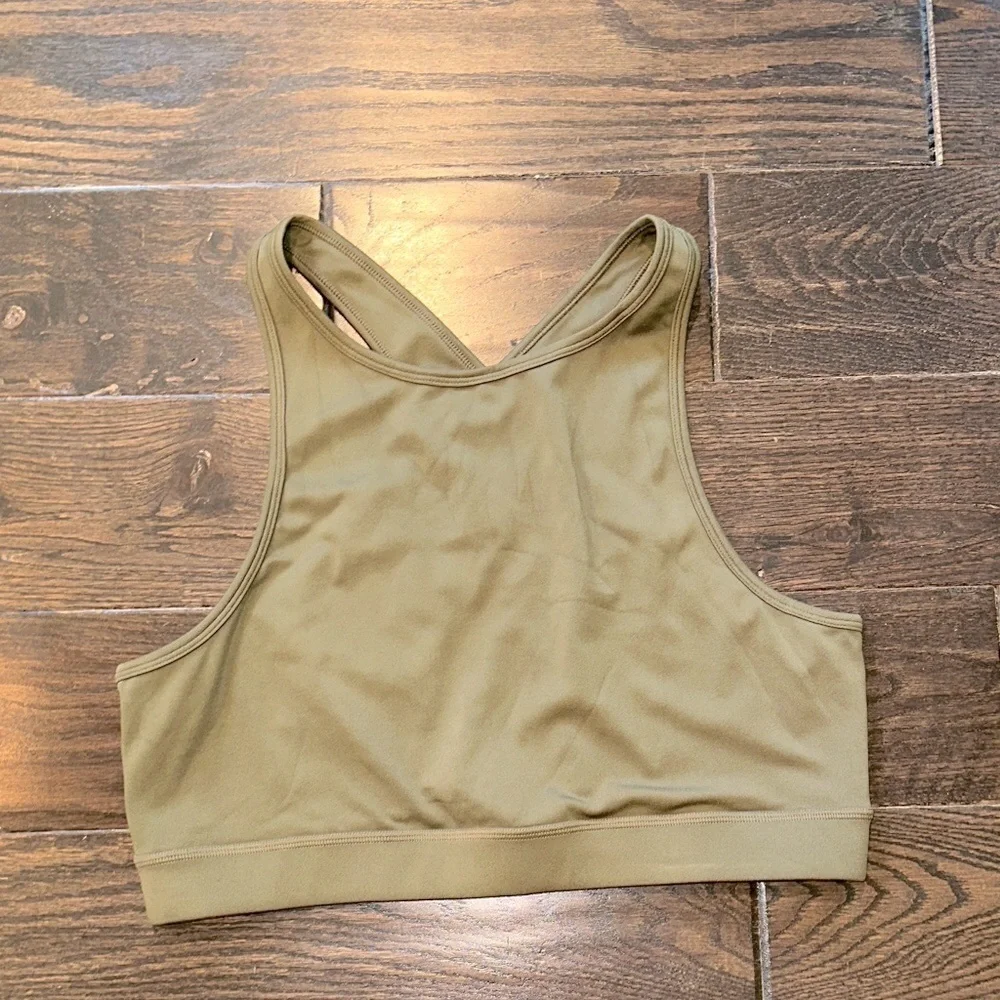 PARAGON Athletic Bra size 2X olive green